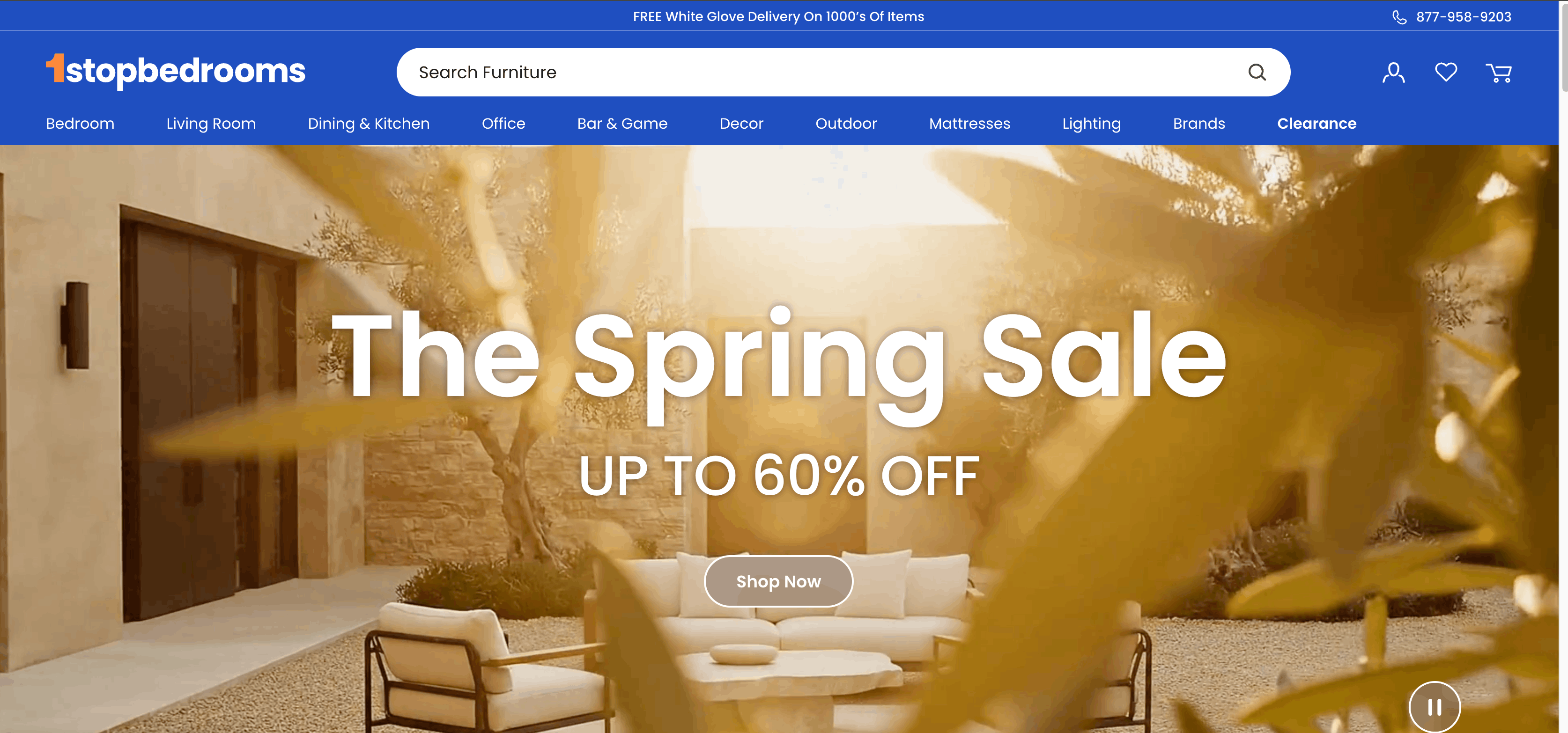 1StopBedrooms Furniture E-commerce Marketplace